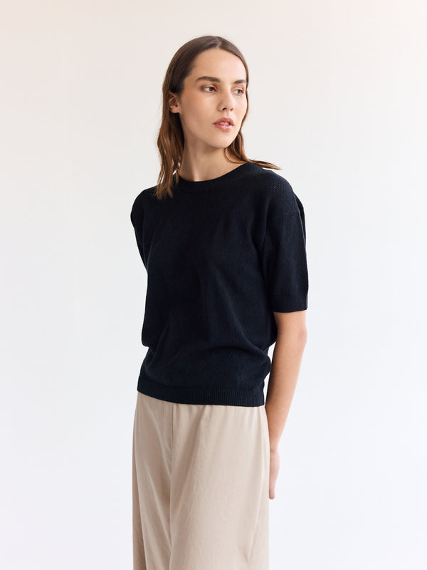 rue blanche Mira Mc top 25p Black