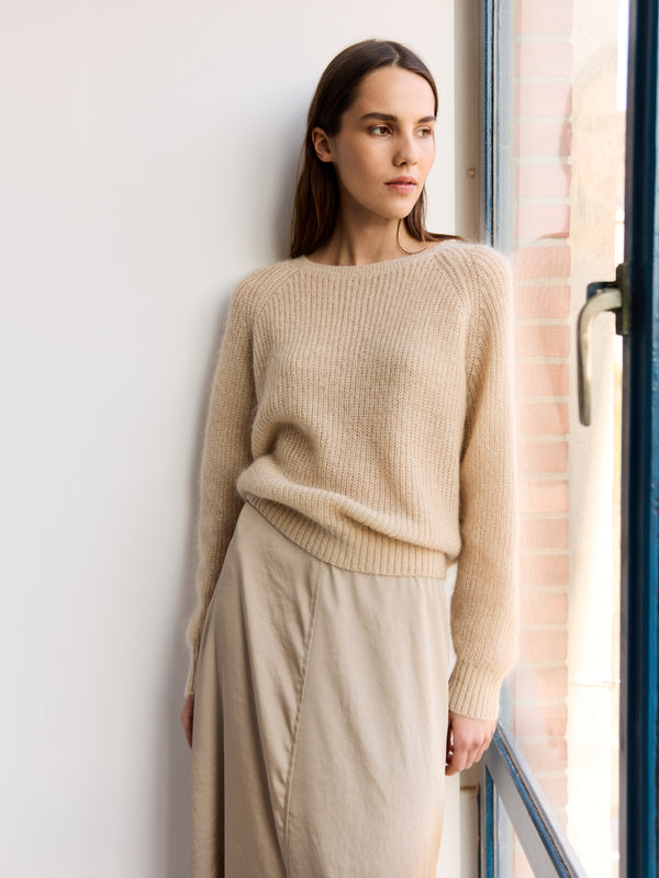 Rue Blanche Mowo Pull 25p Beige
