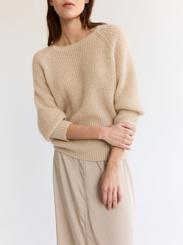 rue blanche Mowo Pull 25p Beige