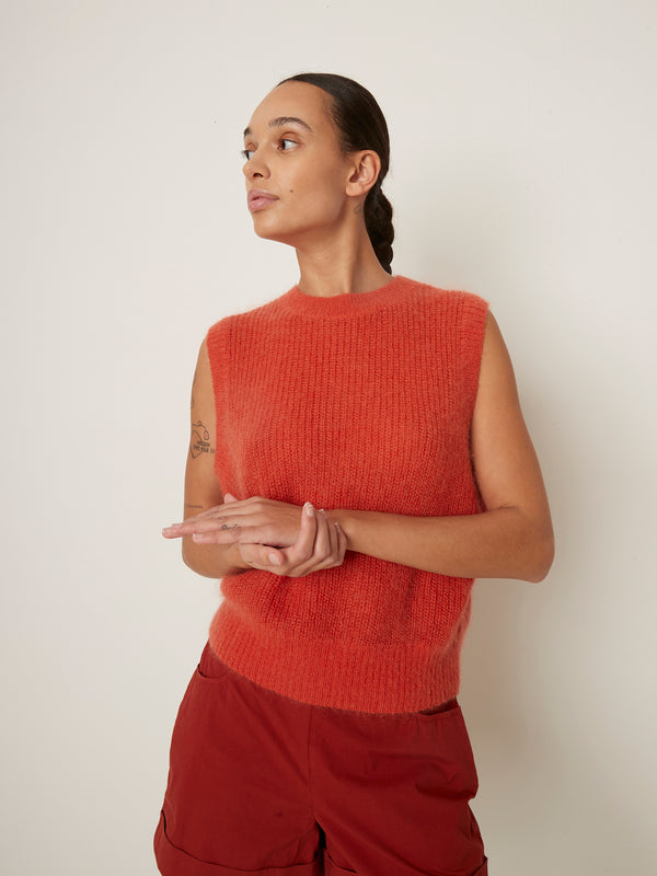 rue blanche Mowo Top 25p Orange