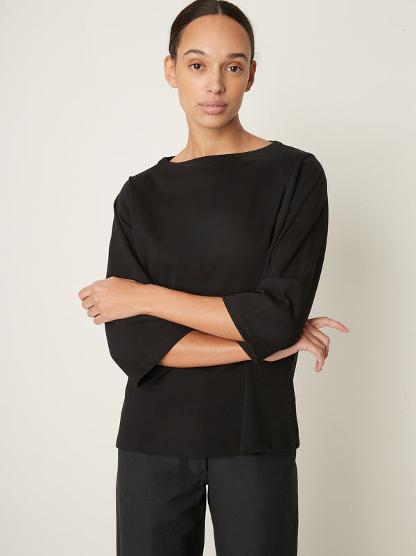 Rue Blanche Net 3/4 25p Black