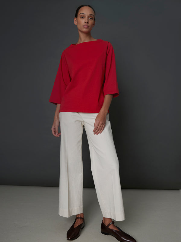 Rue Blanche Net 3/4 25p Red