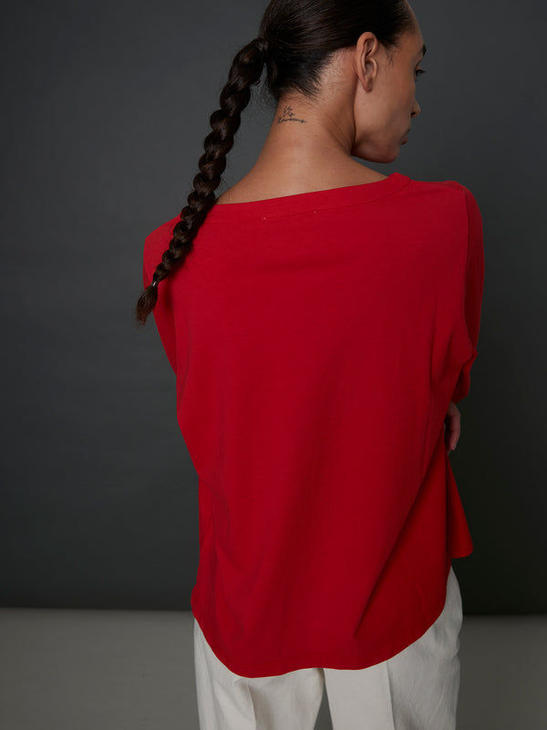 Rue Blanche Net 3/4 25p Red