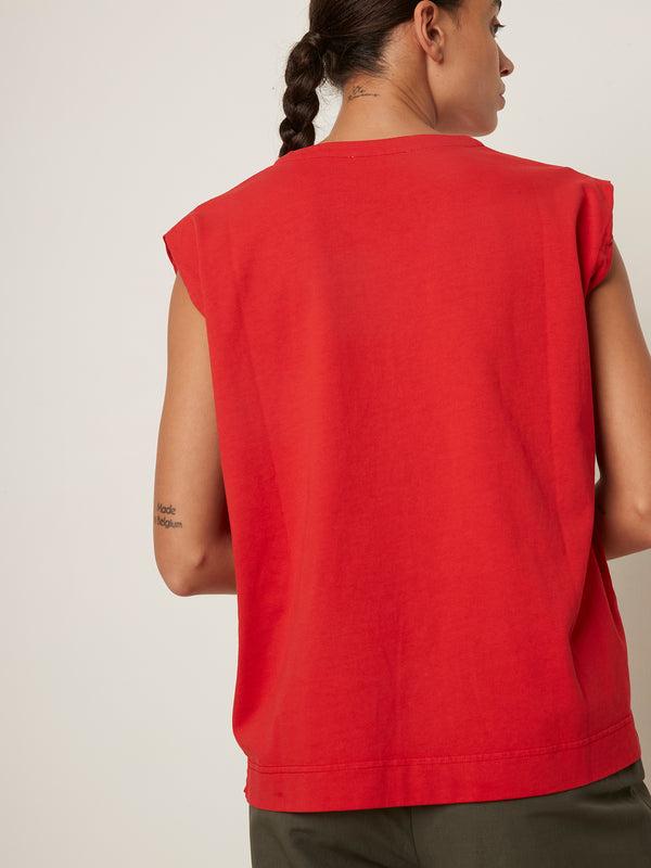 Rue Blanche Net Sm 25p Red