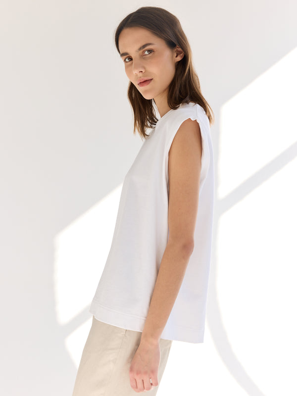 Rue Blanche Net Sm 25p White