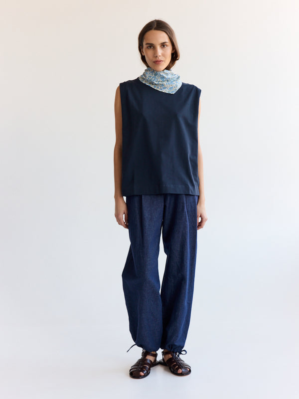 Rue Blanche Net Sm T-shirt 24p Navy