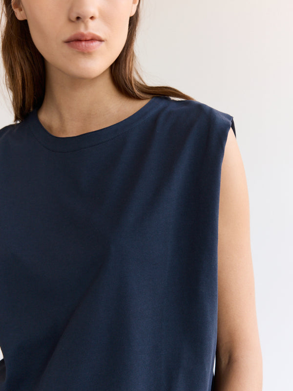 Rue Blanche Net Sm T-shirt 24p Navy