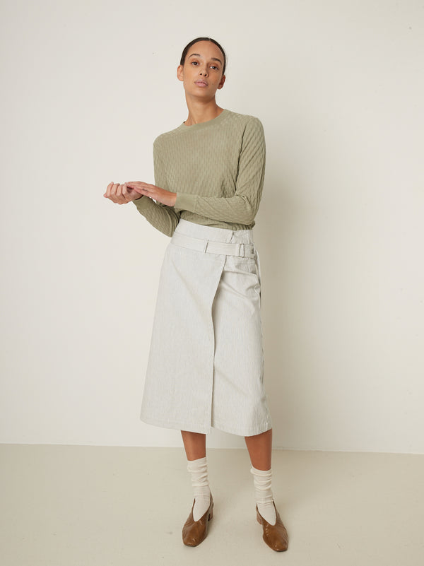 Rue Blanche Olivu Skirt 25p Tr4799