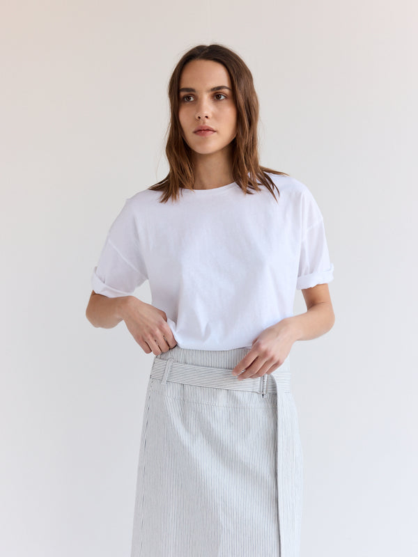 Rue Blanche Organic Relax T-shirt 24p Blanc