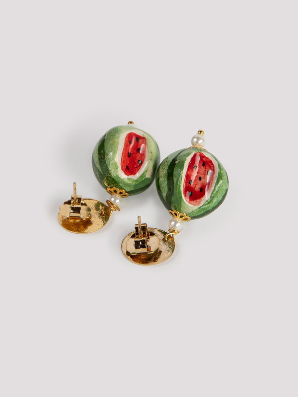 Rue Blanche Pastèque Earrings - Cashfana