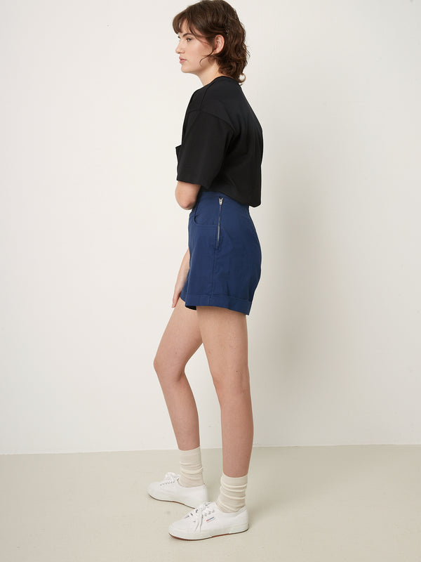 Rue Blanche Pop Basci Short 25p Indigo