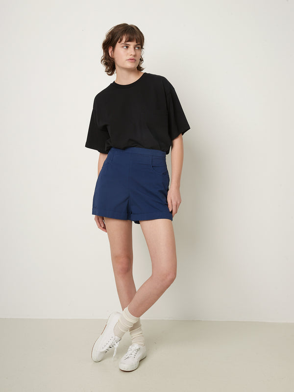 rue blanche Pop Basci short 25p Indigo