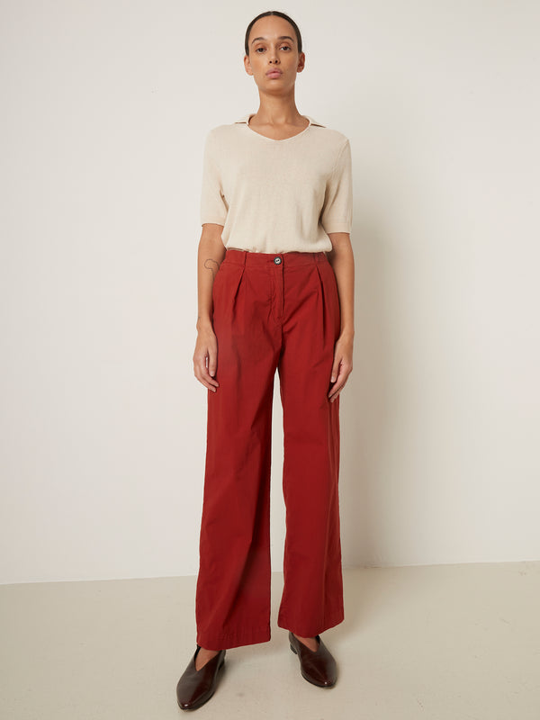 rue blanche Pop Lusca pants 25p Red