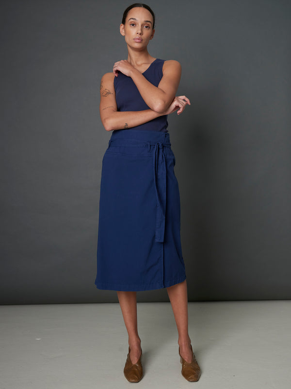 Rue Blanche Pop Oscu Skirt 25p Indigo