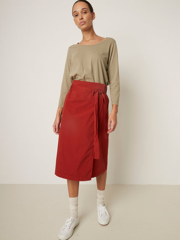 rue blanche Pop Oscu skirt 25p Red
