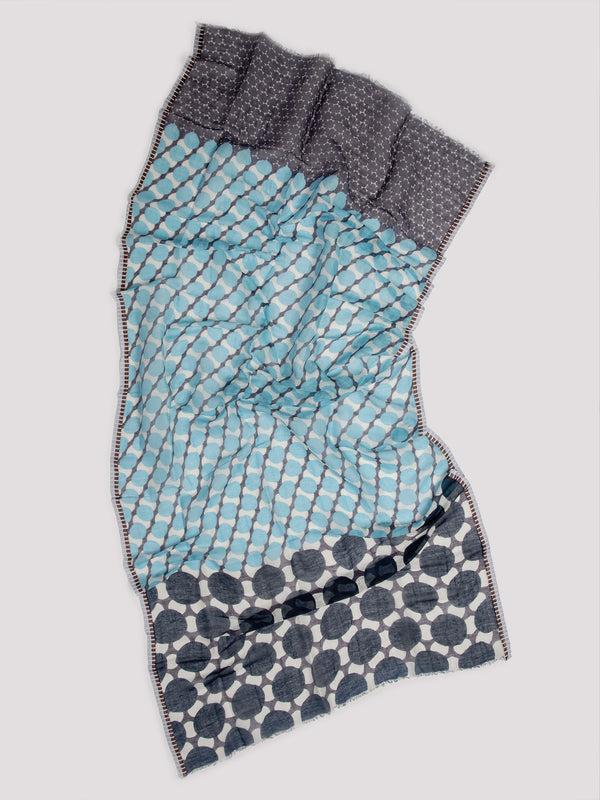 Rue Blanche Printed Scarf Sky Ps2430 - Epice