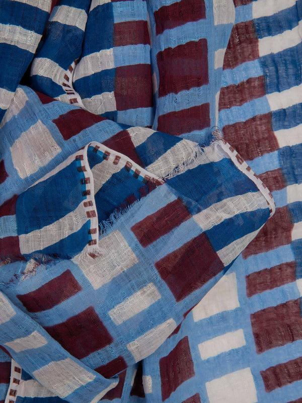 Rue Blanche Printed Scarf Sky Ps2453 - Epice