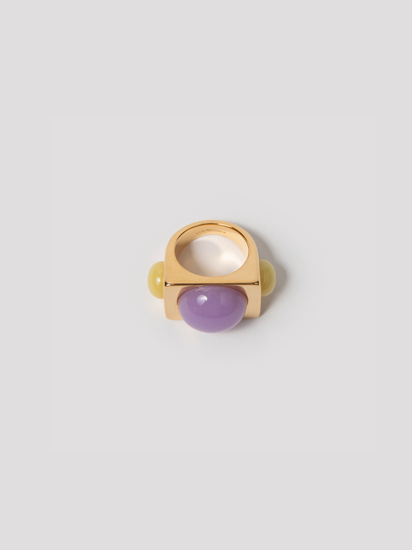 Rue Blanche Ring 23R04 Mauve - Lucas Jack