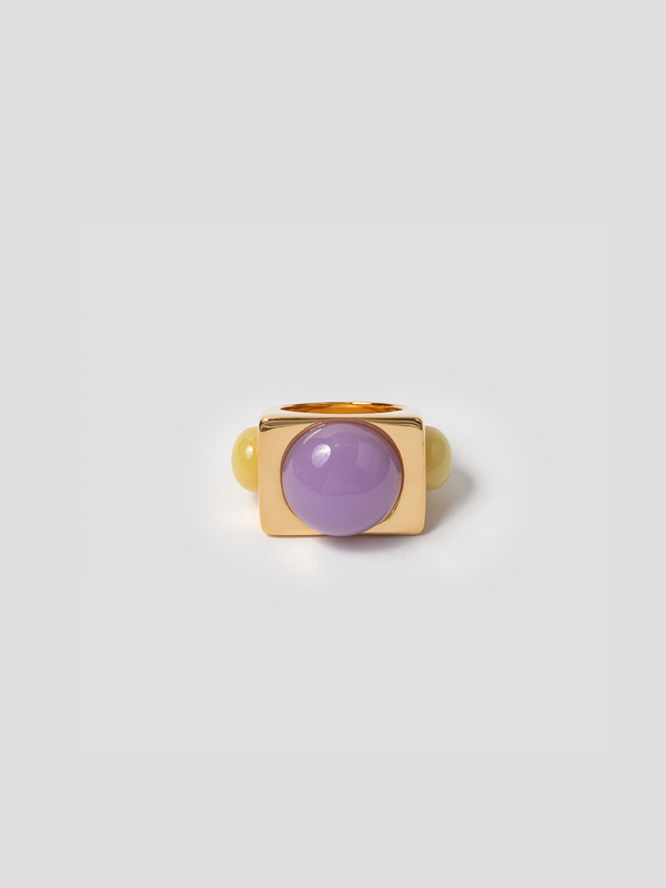 Rue Blanche Ring 23R04 Mauve - Lucas Jack