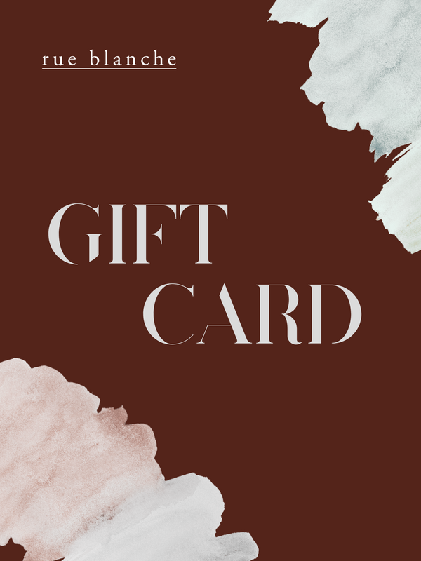 rue blanche rue blanche Gift Card