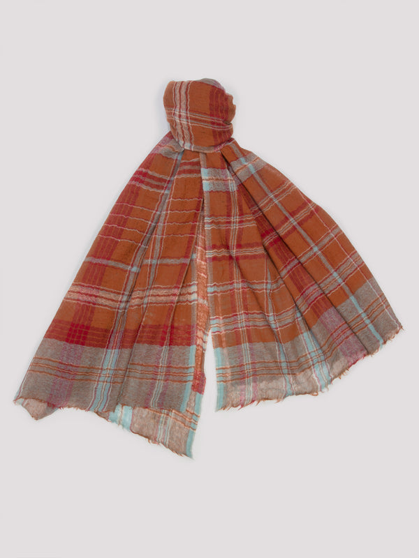 rue blanche Scarf mocha756 - Moismont