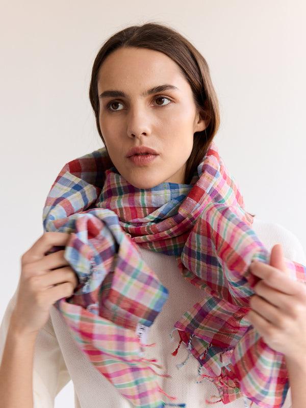rue blanche Scarf ps2501 hibiscus - Epice