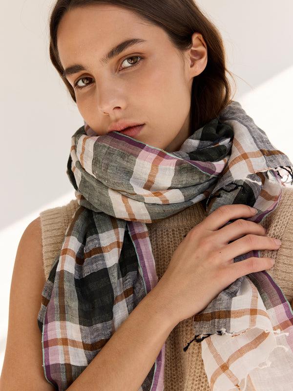 Rue Blanche Scarf PS2503 Charcoal - Epice