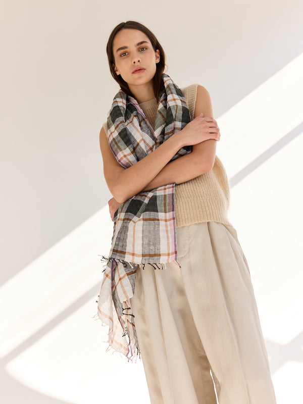 Rue Blanche Scarf PS2503 Charcoal - Epice