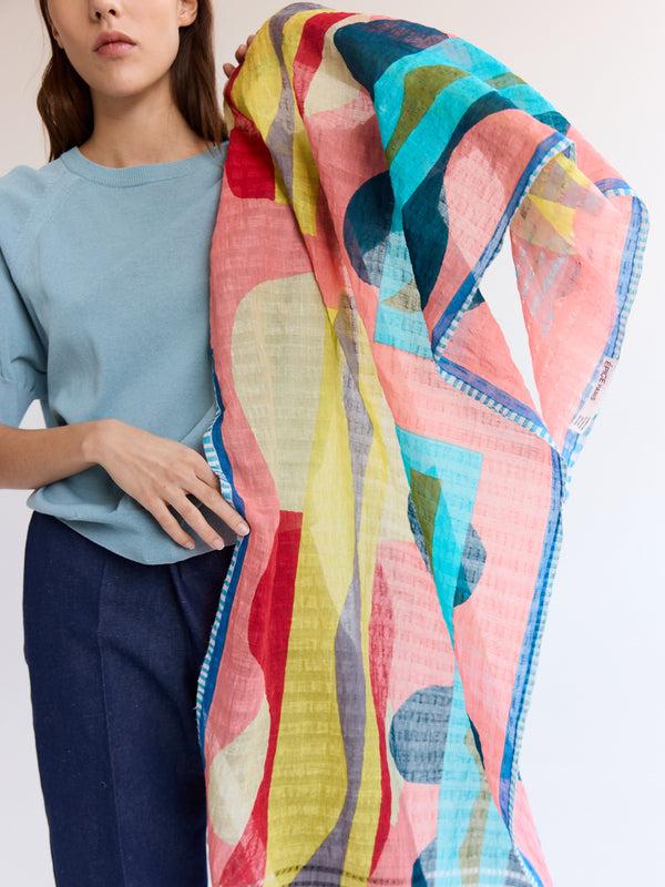 Rue Blanche Scarf Ps2531 Flamingo - Epice