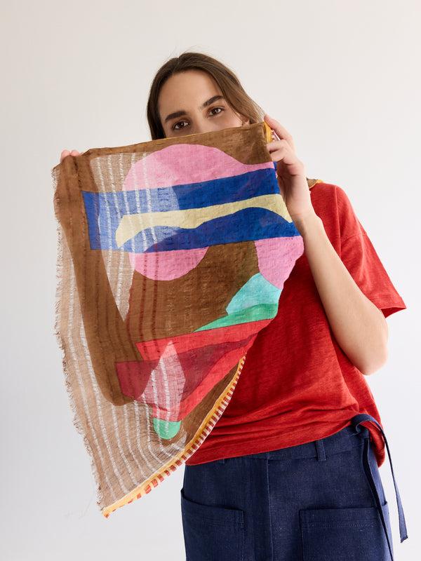 Rue Blanche Scarf Ps2531 Pecan - Epice