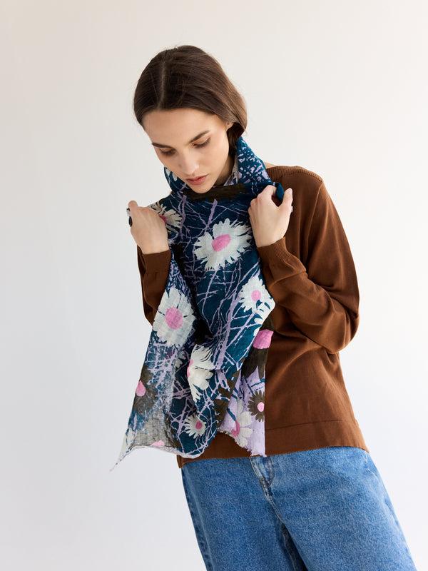 Rue Blanche Scarf PS2581 Ocean - Epice