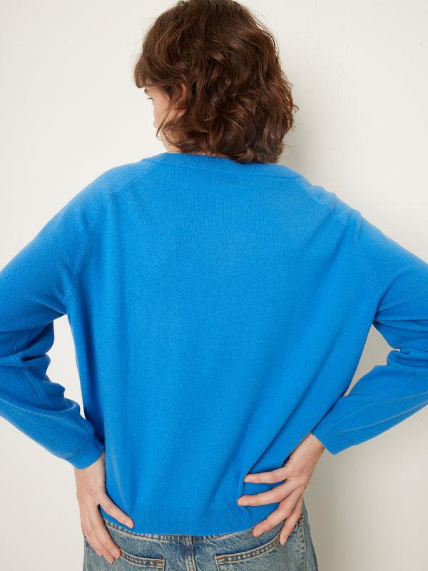 Rue Blanche Solux Rond Sweater 25p Light Blue