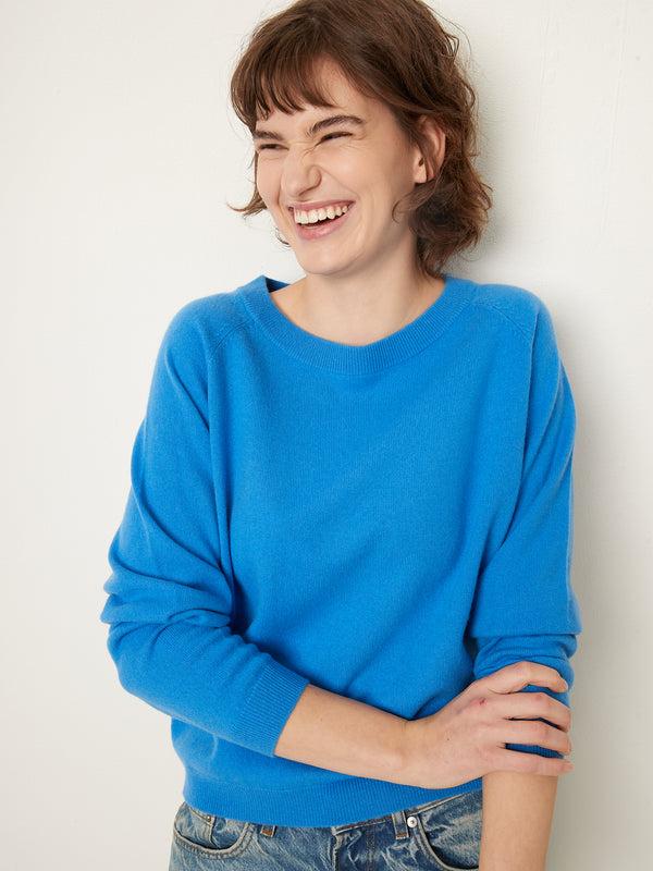 rue blanche Solux Rond sweater 25p Light Blue