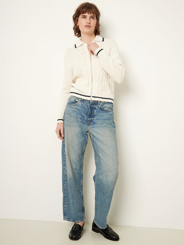 Rue Blanche Tennis Blouson 25p Off White