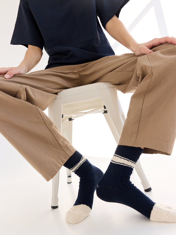 Rue Blanche Tennis Socks 25p Navy