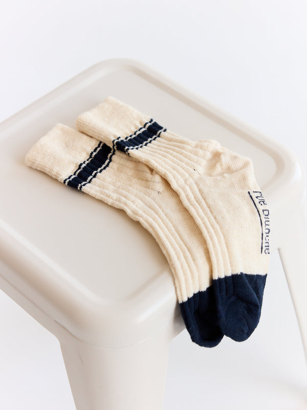 Rue Blanche Tennis Socks 25p Off White