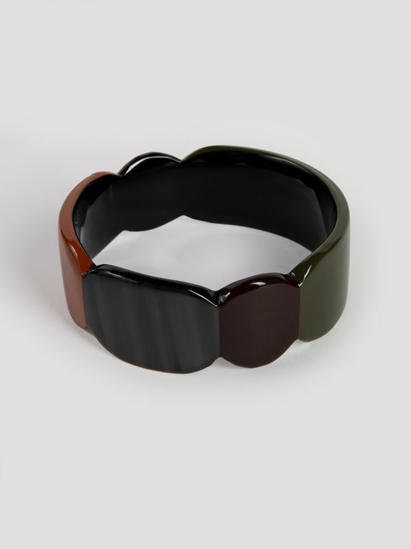 Rue Blanche Totem Bracelet Black - L'Indochineur