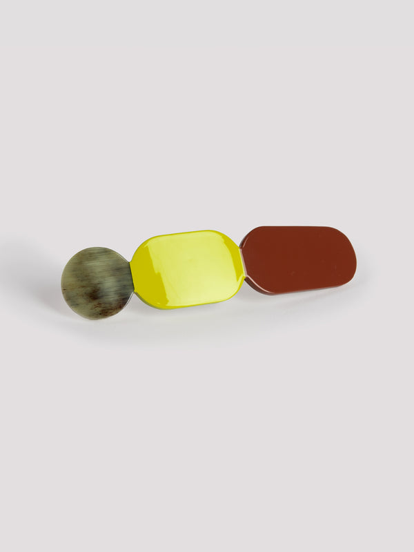 Rue Blanche Totem Hair Pin Lime - L'Indochineur
