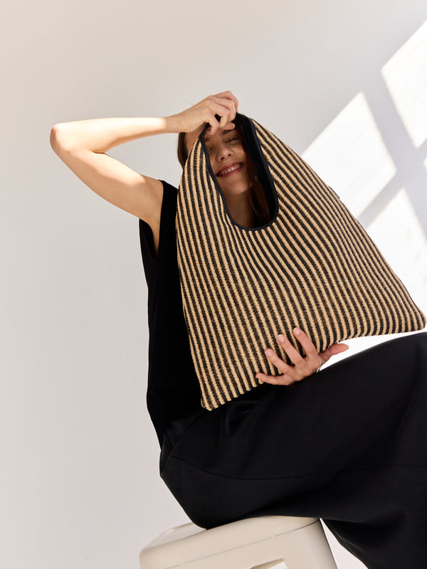 Rue Blanche Triangle Bags Stripes - Arron