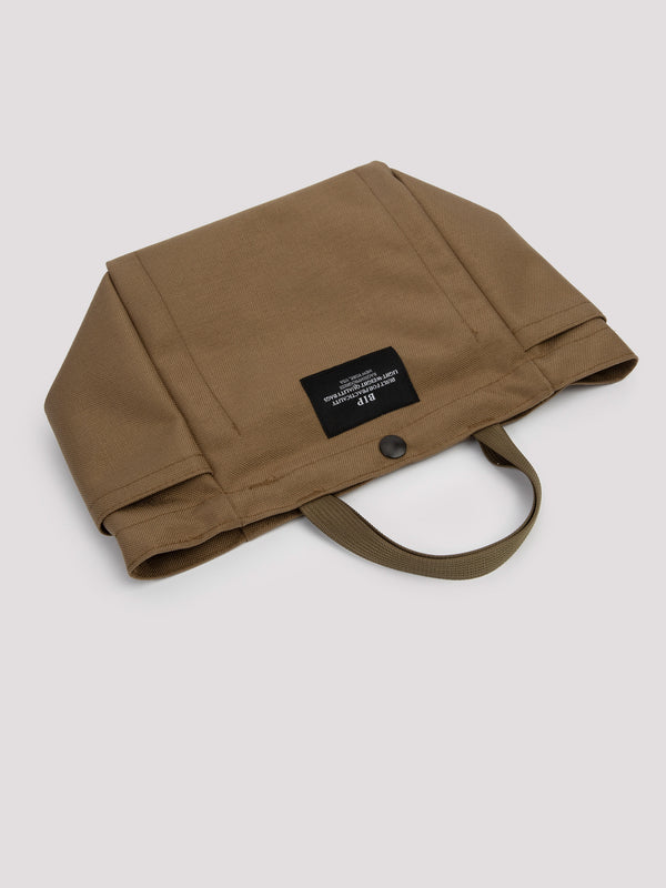 Rue Blanche Small Size Pocket Tote Bag Brown - Bags In Progress