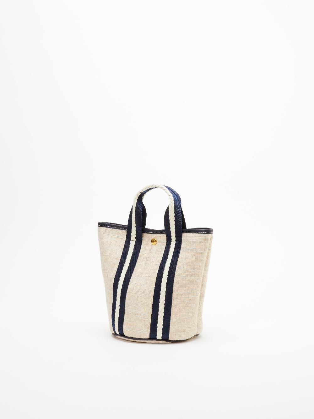 Rue De Verneuil CRUISE BUCKET S - SUMMER TWEED ROPE NAVY
