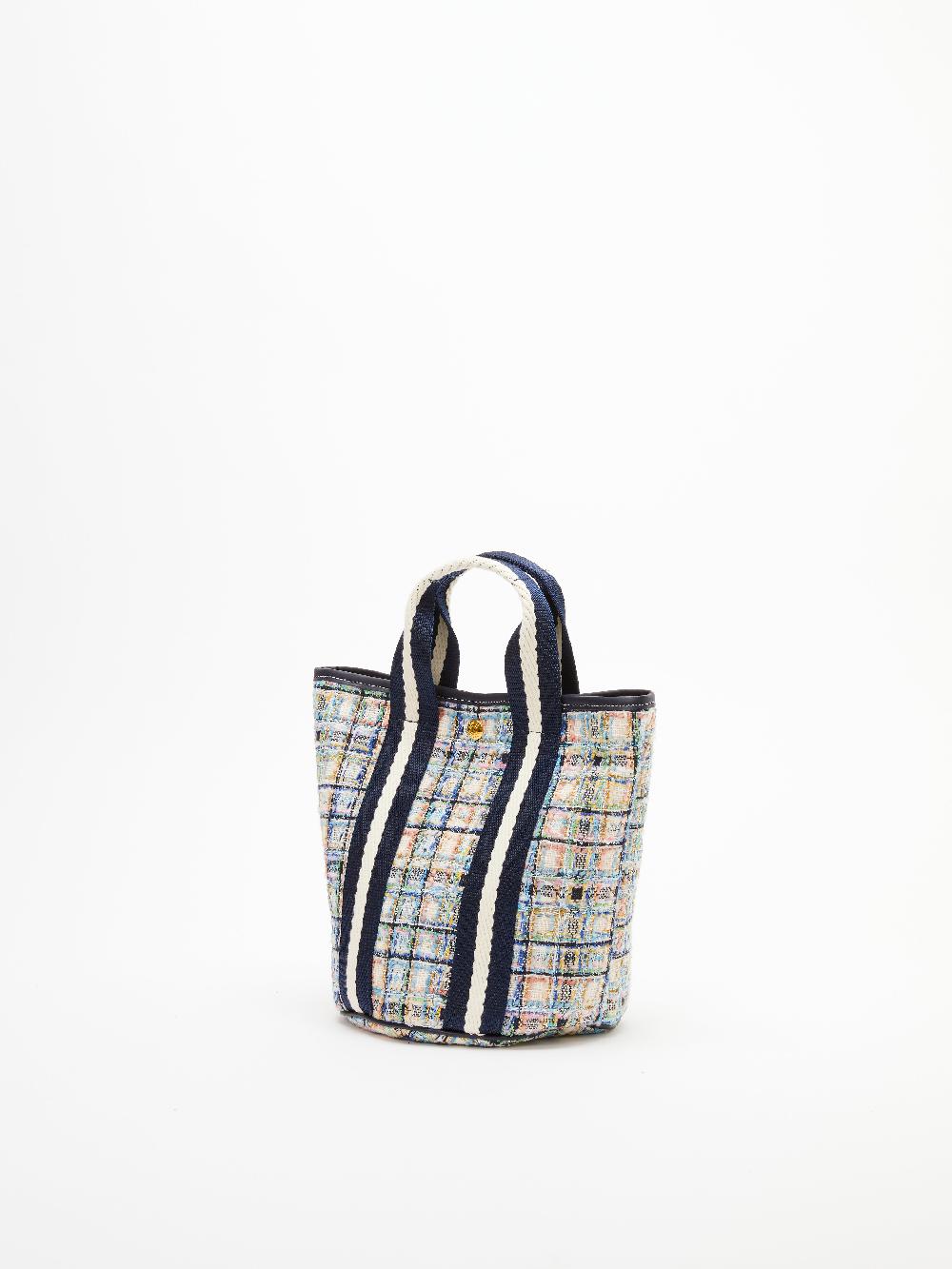 Rue De Verneuil CRUISE BUCKET S - LIGHT BLUE TWEED