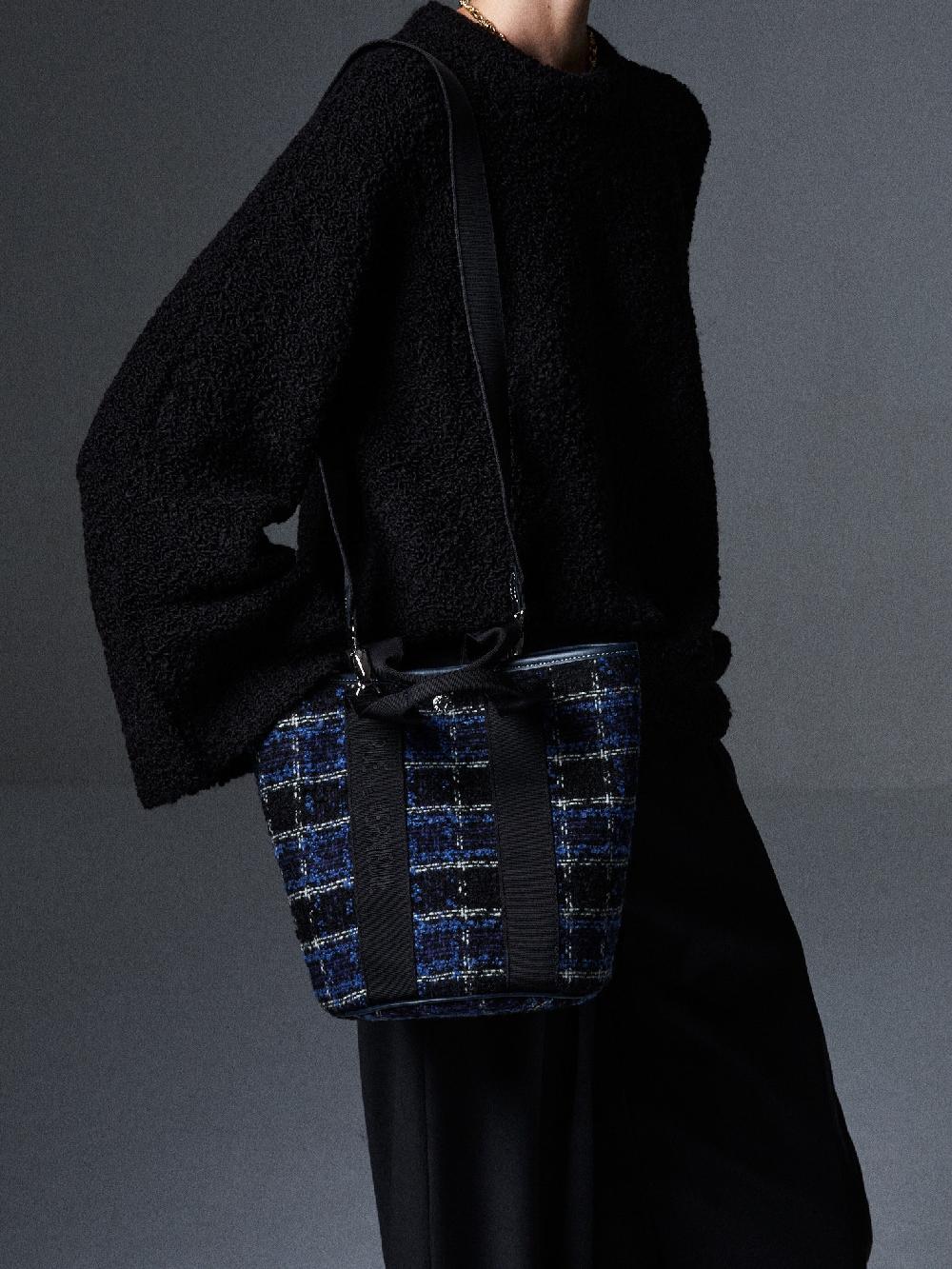Rue De Verneuil CRUISE BUCKET S - MIDNIGHT TWEED
