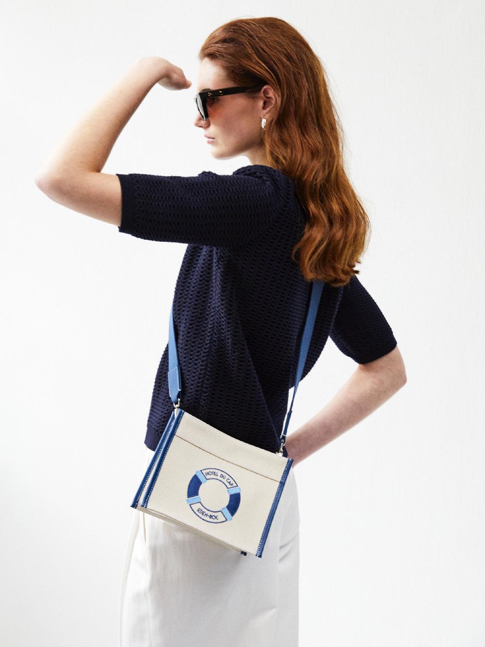 rue de verneuil EDEN ROC CLUTCH BAG