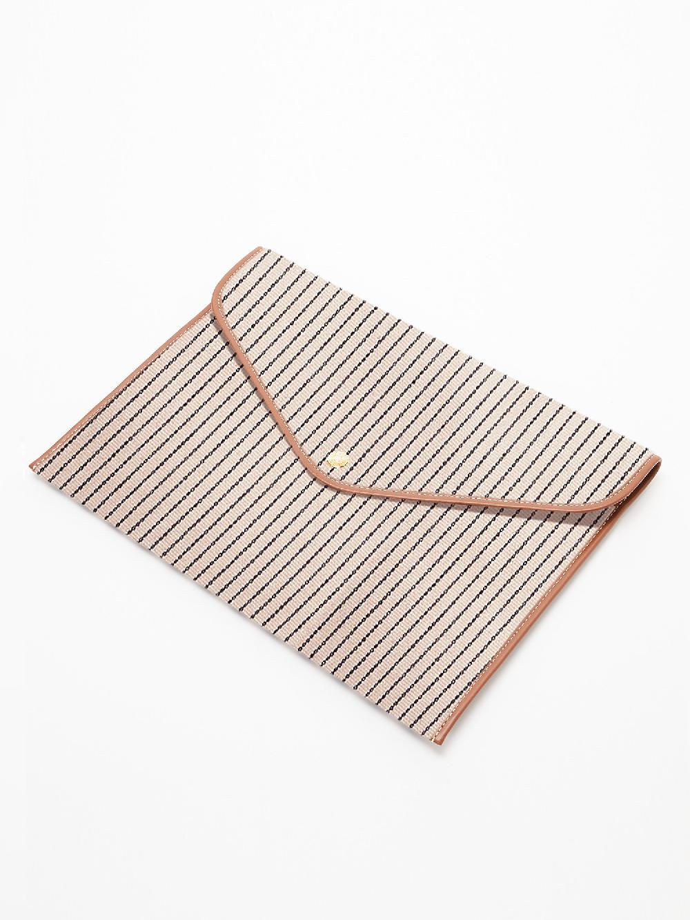 Rue De Verneuil ENVELOPPE L - ANCHOR CHAIN BEIGE
