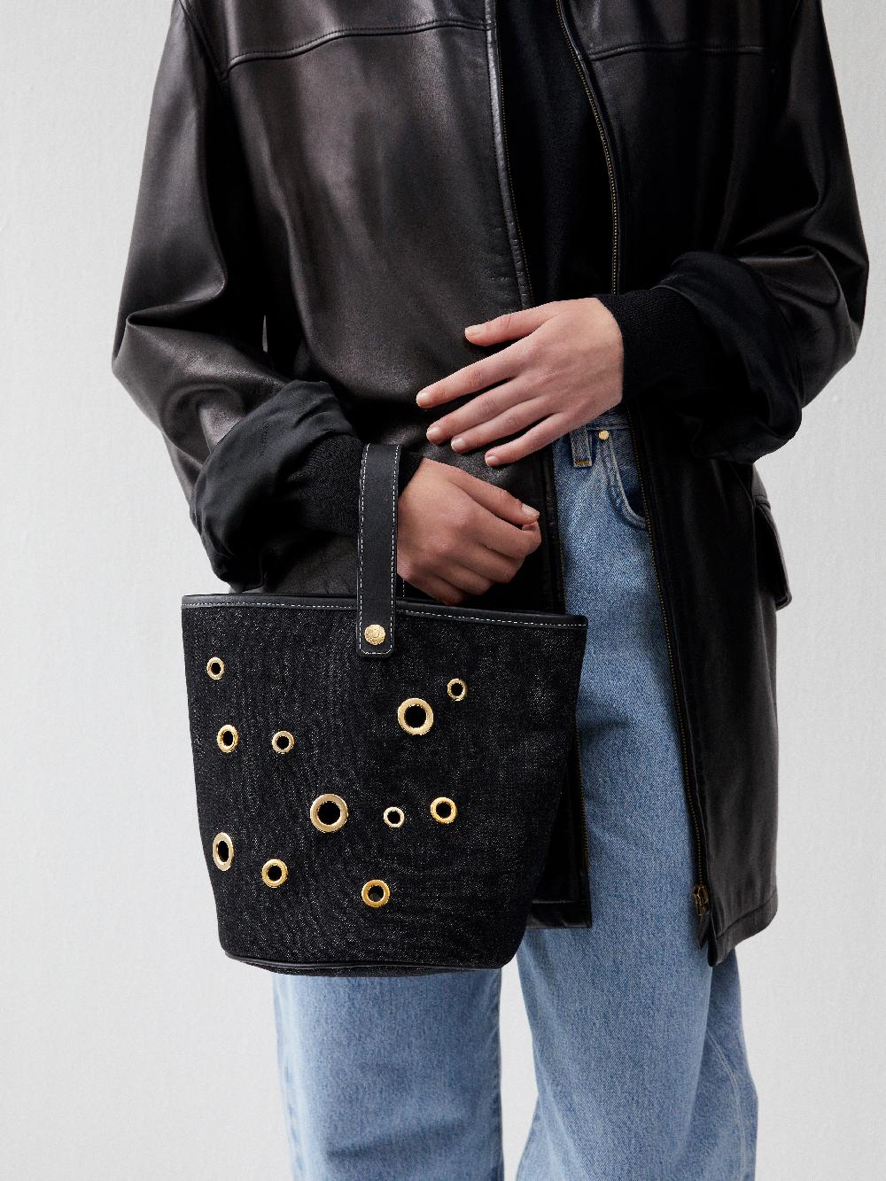 rue de verneuil HARBOR - RING BLACK DENIM