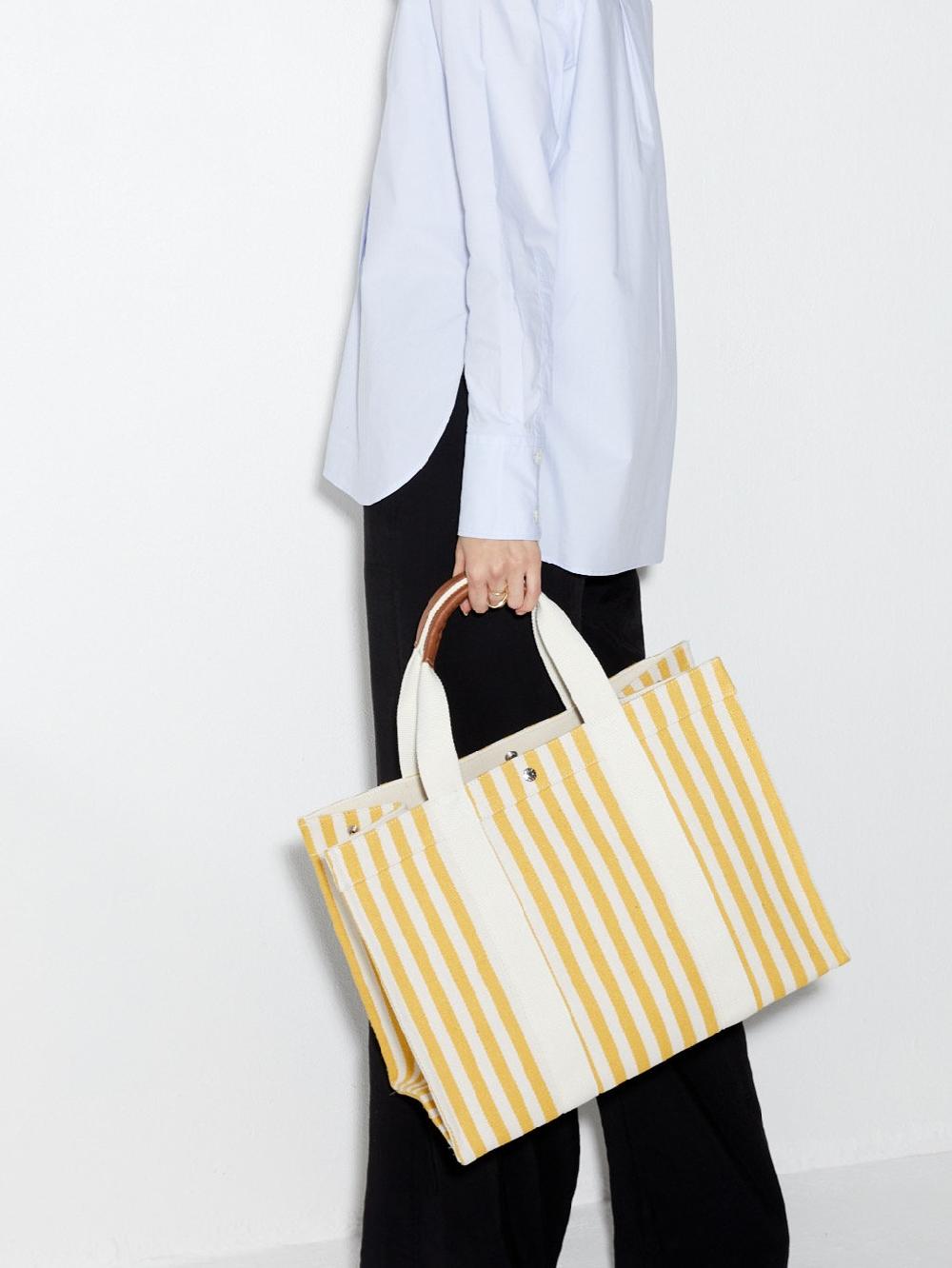 Rue De Verneuil TOTE XL - Palais Royal - Jaune