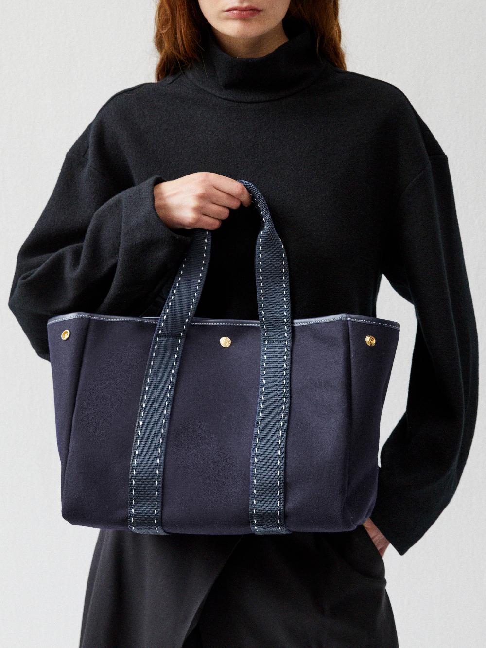 Rue De Verneuil TRAVERSÉE M - NAVY SELLIER FLANNEL