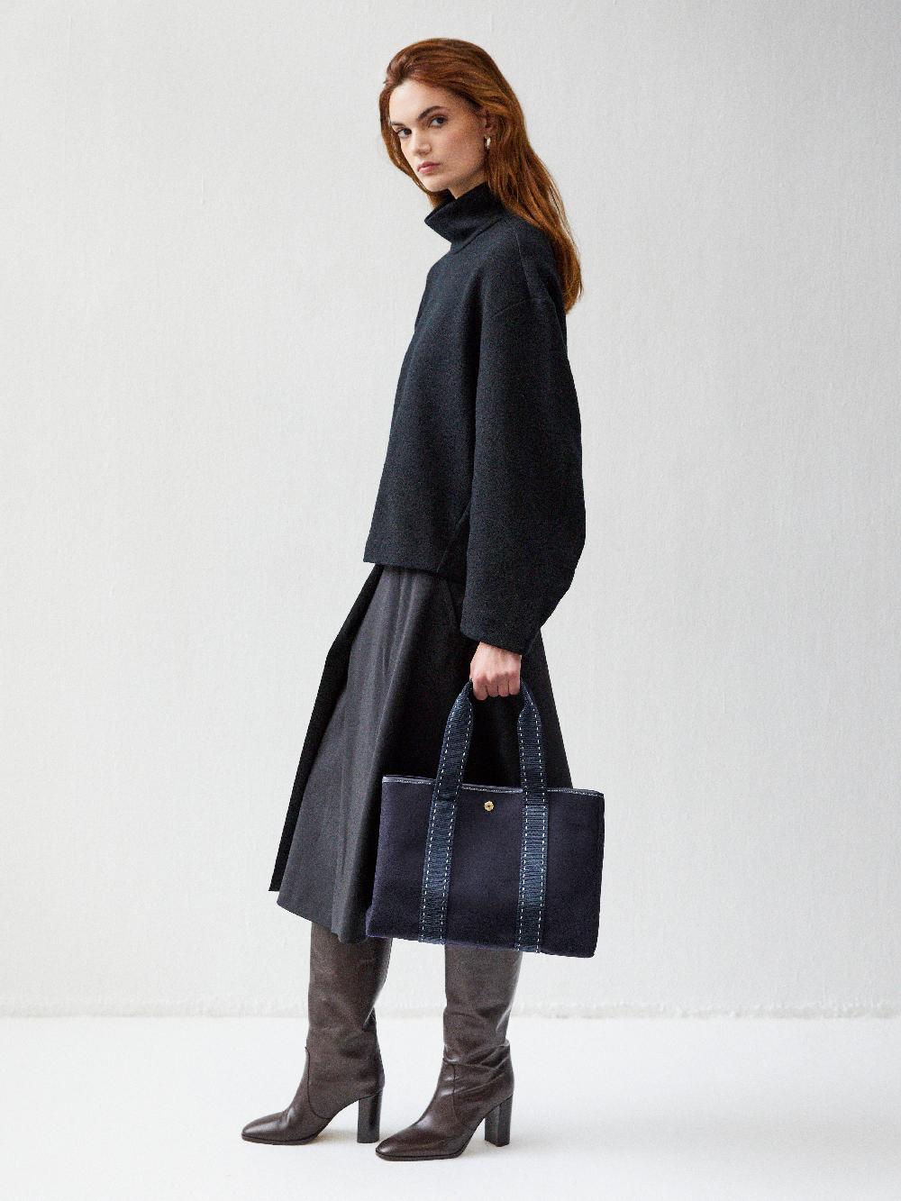 Rue De Verneuil TRAVERSÉE M - NAVY SELLIER FLANNEL