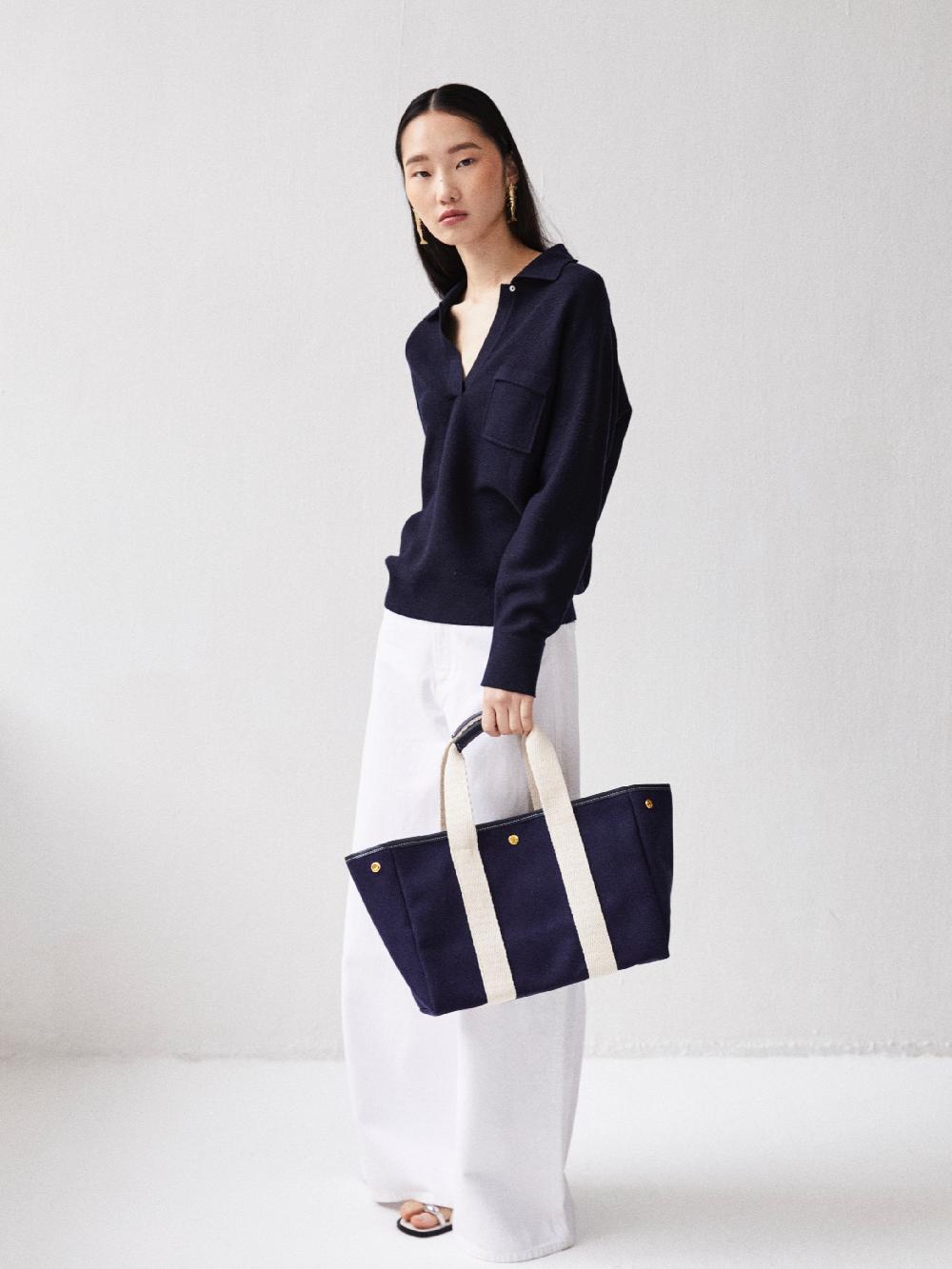 Rue De Verneuil TRAVERSÉE M - VERNEUIL CANVAS NAVY